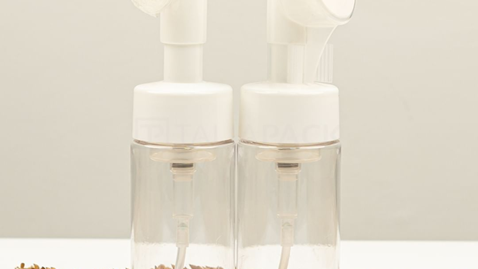 Botol Foamer Bening Brush 100ml