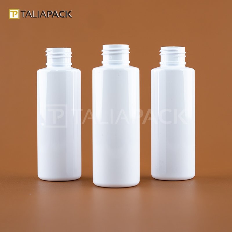 BOTOL PET 100ML PUTIH SUSU RATA - PETWR100N24