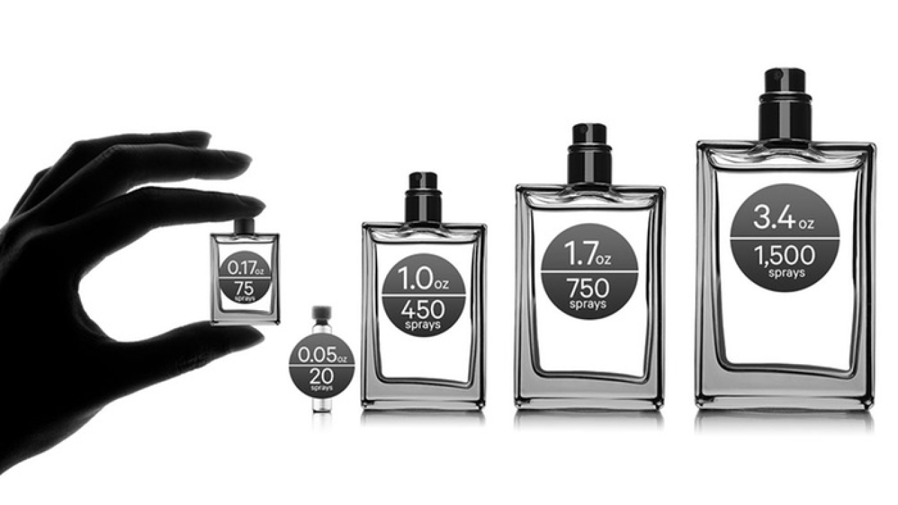 ukuran botol parfum