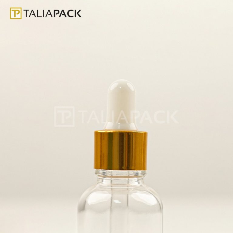 BOTOL SERUM CLEAR RING GOLD 20ML - Image 2