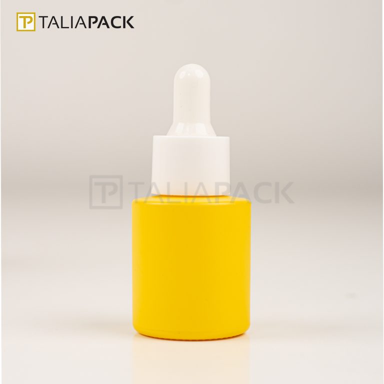 BOTOL SERUM SOLID 20ML KUNING -SS20KUNING