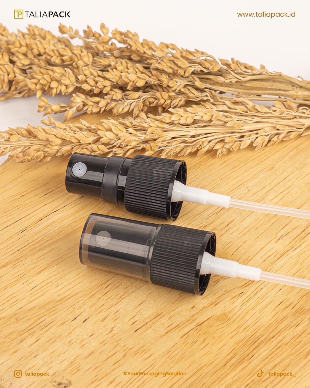 NECK SPRAY HITAM 18MM HALFCAP - Image 2