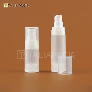 BOTOL AIRLESS FROSTED 15ML TREATMENT-AIRTR15F