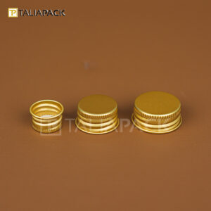 TUTUP ALUMINIUM GOLD 28MM