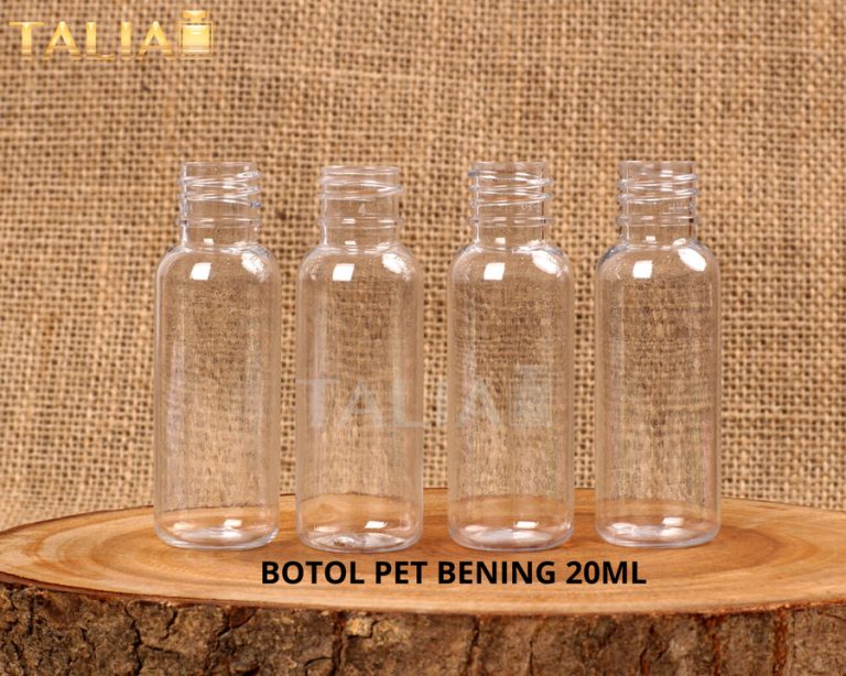 BOTOL PET CLEAR 20 ML NECK 18MM Taliapack