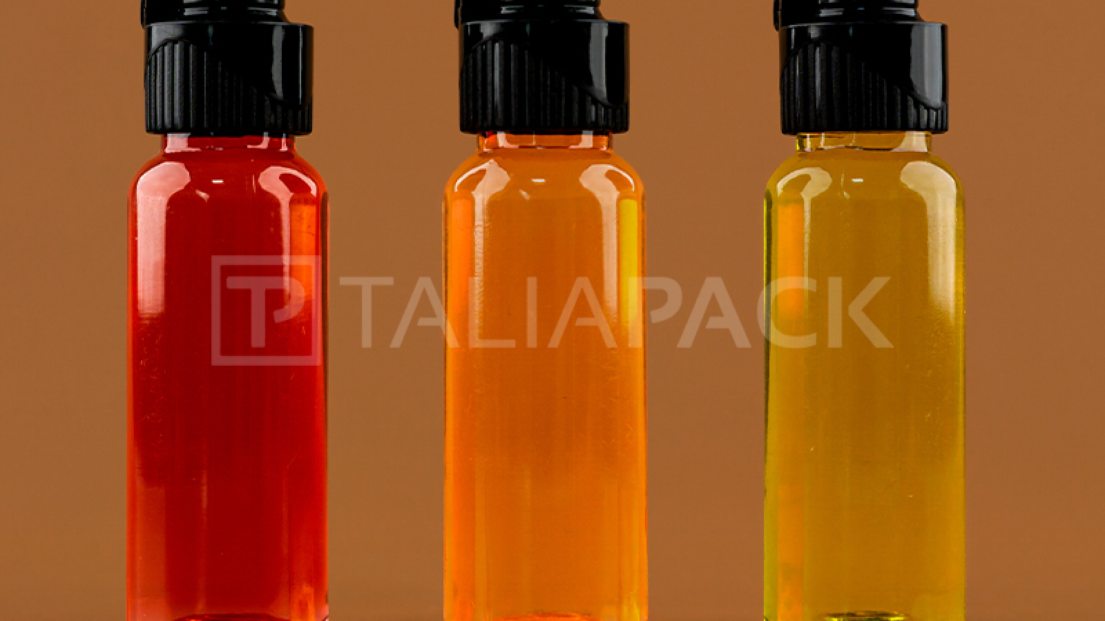 Botol Pet Color 20ml +Fliptop Jamur Hitam Neck 18_