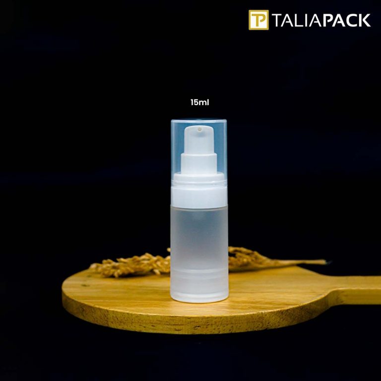 BOTOL AIRLESS FROSTED PUMP 15ml & 30ml PRODUK IMPORT BAHAN BERKUALITAS - Image 8