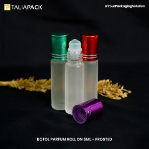 Botol Parfum Roll On 6ml- Frosted