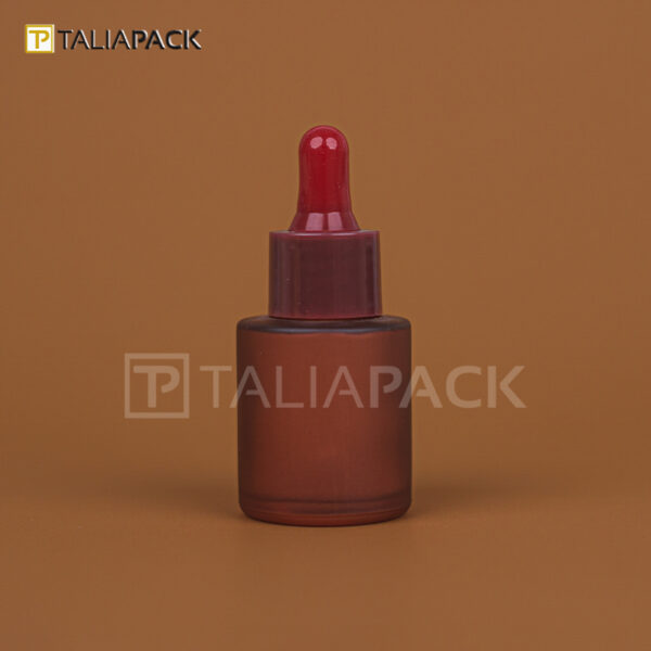 BOTOL SERUM 20 ML GENDUT MERAH CRIMSON