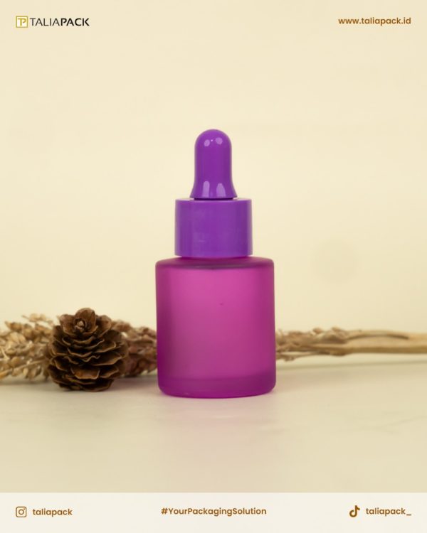 Botol Serum Frosted 20ml - Warna-Warni Elegan - Image 12