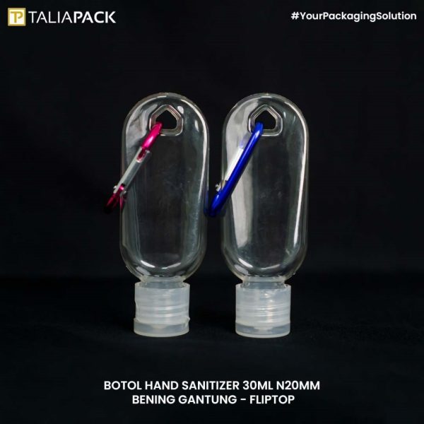 BOTOL HAND SANITIZER 30ML N20MM BENING GANTUNG- FLIPTOP/SPRAY HARGA GROSIR (100PCS) - Image 4