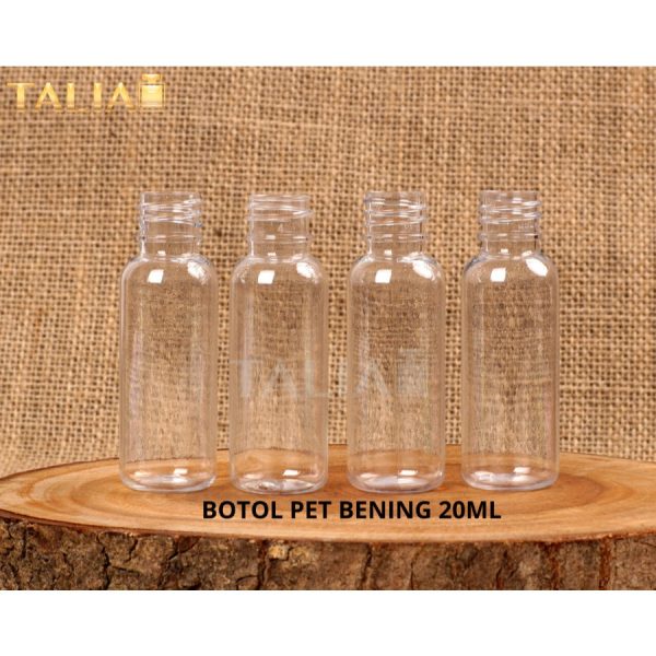 BOTOL PET CLEAR 20ML NECK 18MM (100PCS) - HARGA GROSIR - Image 3