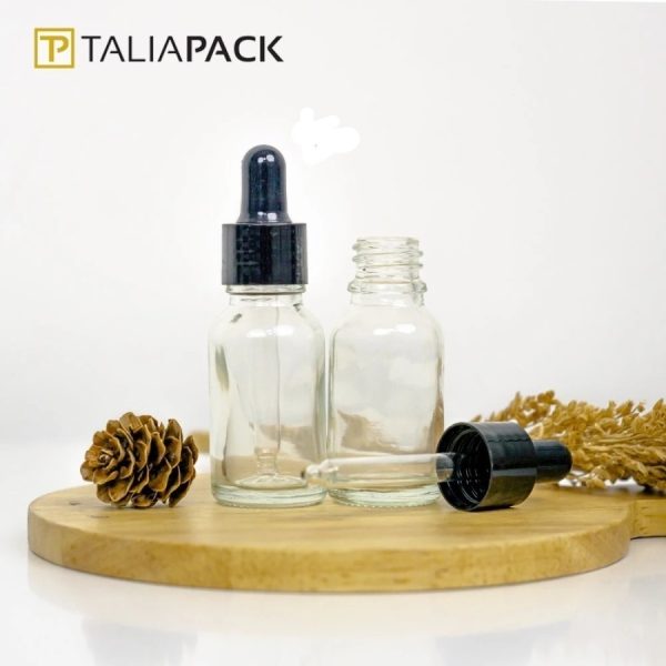 BOTOL SERUM BENING 10 ML KURUS- RING HITAM SEGEL
