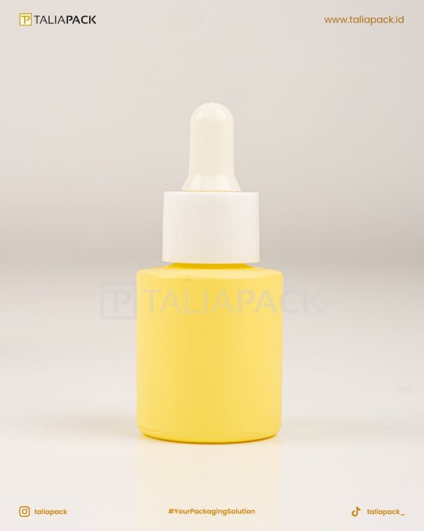 BOTOL SERUM SOLID 20ML KUNING LEMON