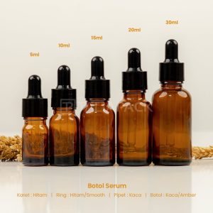 BOTOL SERUM AMBER 5 ML - SEGEL