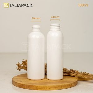 BOTOL PET PUTIH SUSU 100 ML NECK 24MM