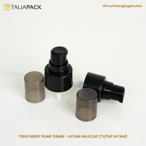 NECK TREATMENT HITAM 24MM HALFCAP