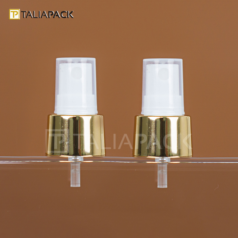 NECK SPRAY 24MM - GOLD HALFCAP (BAGIAN SPRAY NYA PUTIH) AGAK DOFF