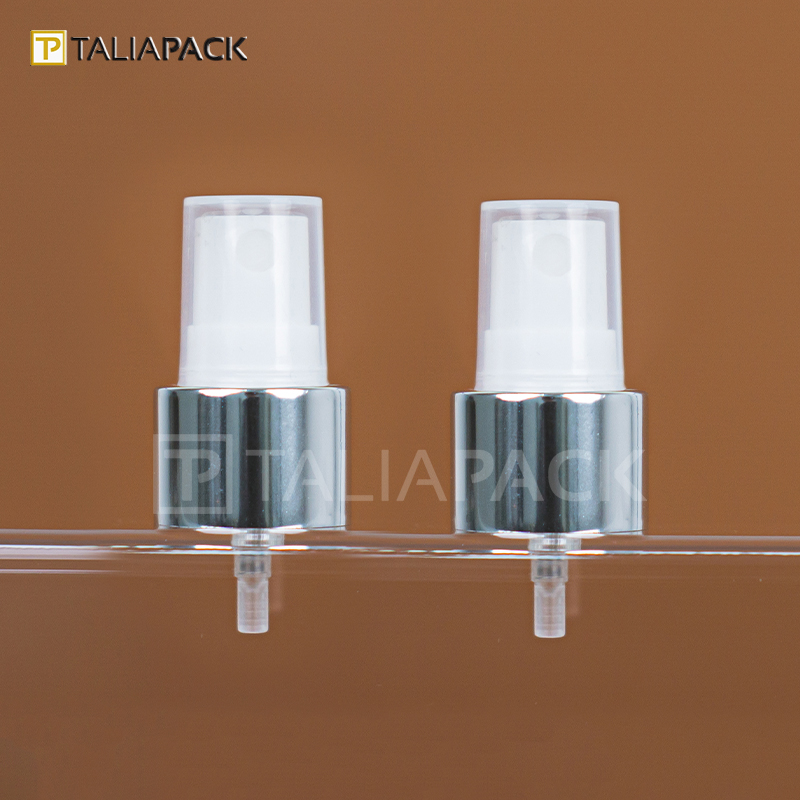 NECK SPRAY 24MM - SILVER HALFCAP (SPRAY PUTIH) HARGA GROSIR