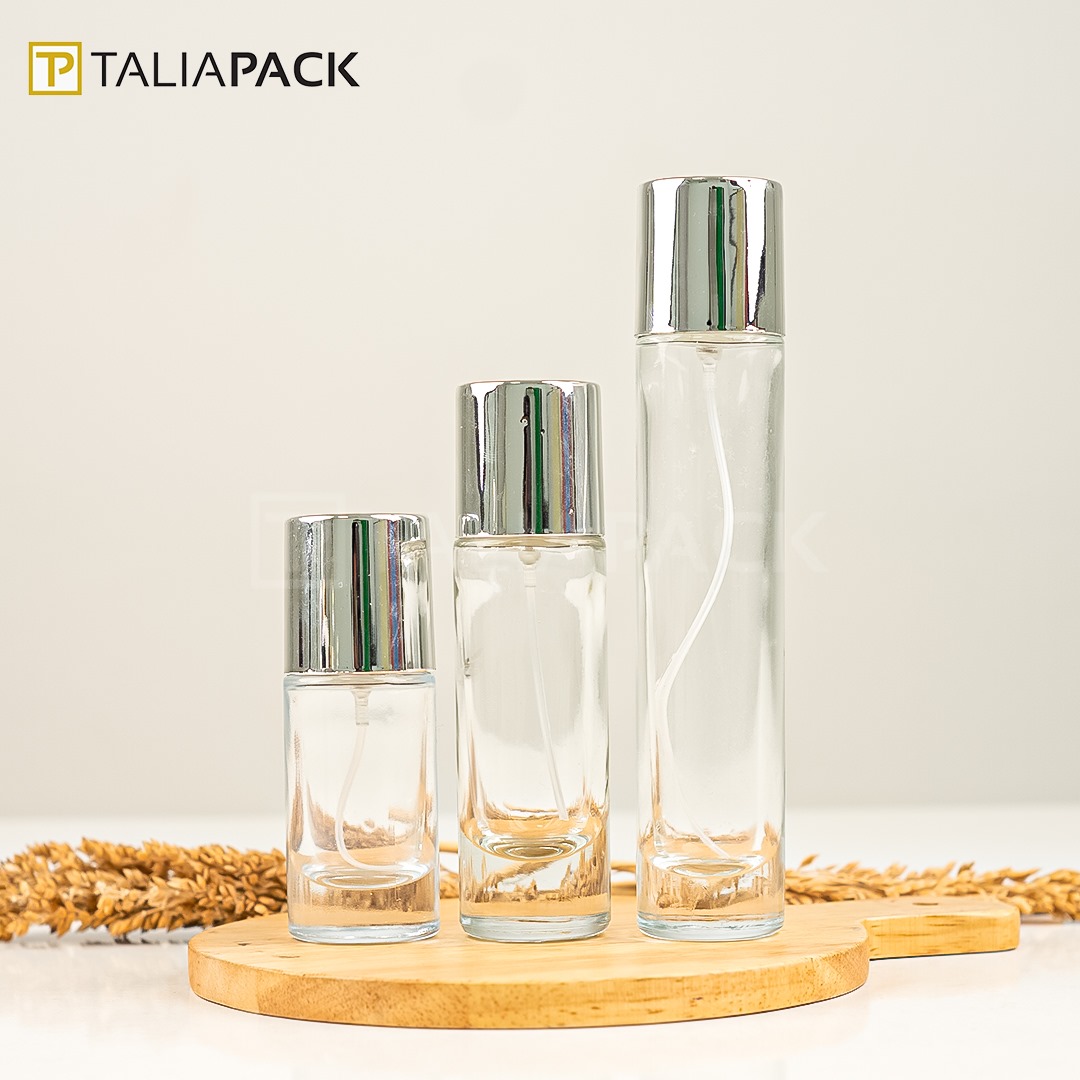 Botol Parfum Casa Trans Tutup Silver