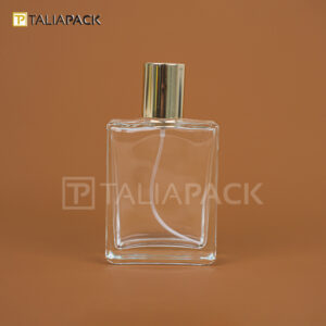 BOTOL KACA HERMES 100ML TUTUP GOLD