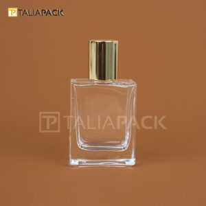 BOTOL KACA HERMES 50ML TUTUP GOLD