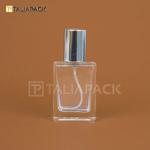 BOTOL KACA HERMES 30ML TUTUP SILVER