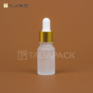 BOTOL SERUM FROSTED RING GOLD 10ML