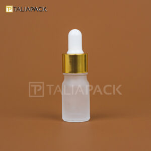 BOTOL SERUM FROSTED RING GOLD 5ML