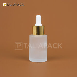 BOTOL SERUM FROSTED 30ML RING GOLD BAHU RATA