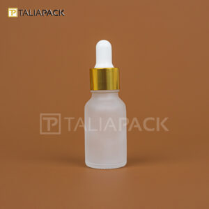 BOTOL SERUM FROSTED RING GOLD 15ML