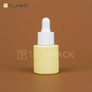 BOTOL SERUM WARNA SOLID 20ML - KUNING SOFT