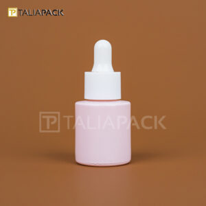 BOTOL SERUM WARNA SOLID 20ML - PINK SOFT