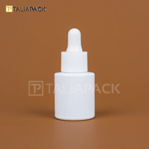 BOTOL SERUM WARNA SOLID 20ML - PUTIH
