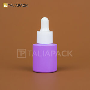 BOTOL SERUM WARNA SOLID 20ML - UNGU
