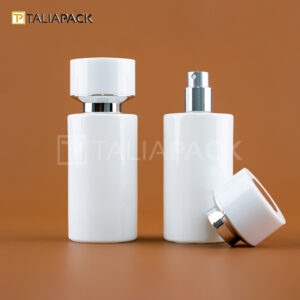 BOTTLE WHITE CAP GLOSSY TOP GOLD 50ML