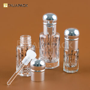 TOLA PADI 12ML TUTUP KUBAH SILVER