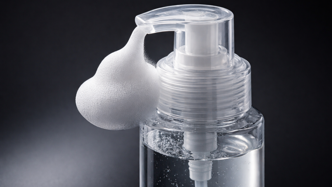 pump foam warna clear neck 24