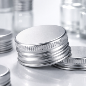 tutup botol alumunium silver 24 mm