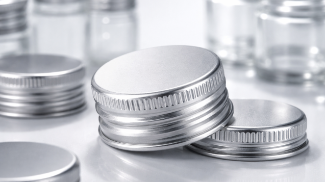 tutup botol alumunium silver 24 mm