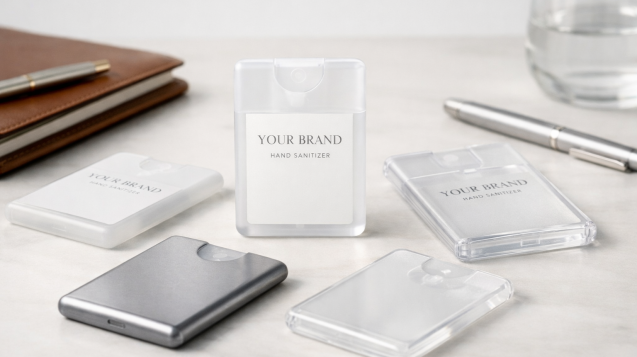 Sanitizer premium dengan bahan kantor